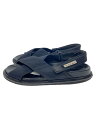 【中古】MARNI◆サンダル/--/BLK/レザー/FBMR000801【シューズ】