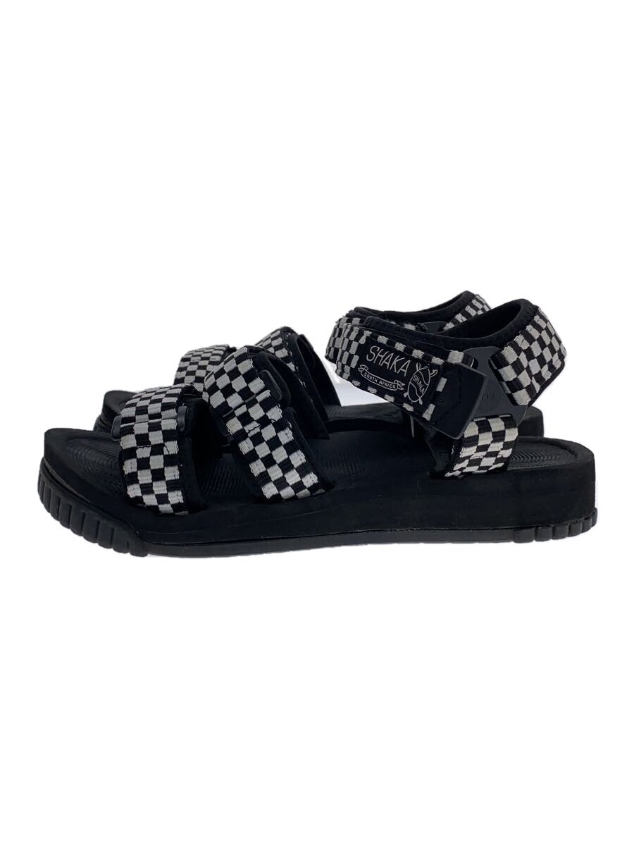 【中古】SHAKA◆サンダル/26cm/BLK【シューズ】