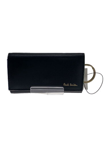 【中古】Paul Smith◆キーケース/レザー/BLK/無地/メンズ【服飾雑貨他】 【中古】Paul Smith◆キーケース/レザー/BLK/無地/メンズ【服飾雑貨他】