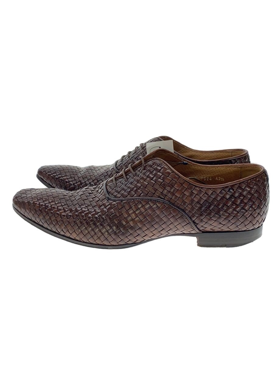 【中古】OFFICINE CREATIVE◆イントレチャート/ローファー/ドレスシューズ/42/BRW【シューズ】