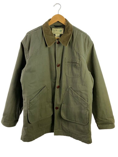 【中古】L.L.Bean◆ジャケット/M/コットン/GRN/無地/OJX74//【メンズウェア】 【中古】L.L.Bean◆ジャケット/M/コットン/GRN/無地/OJX74//【メンズウェア】