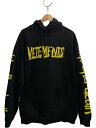 【中古】VETEMENTS◆20AW/World Tour Hoodie/パーカー/S/コットン/BLK/UAH21TR632【メンズウェア】