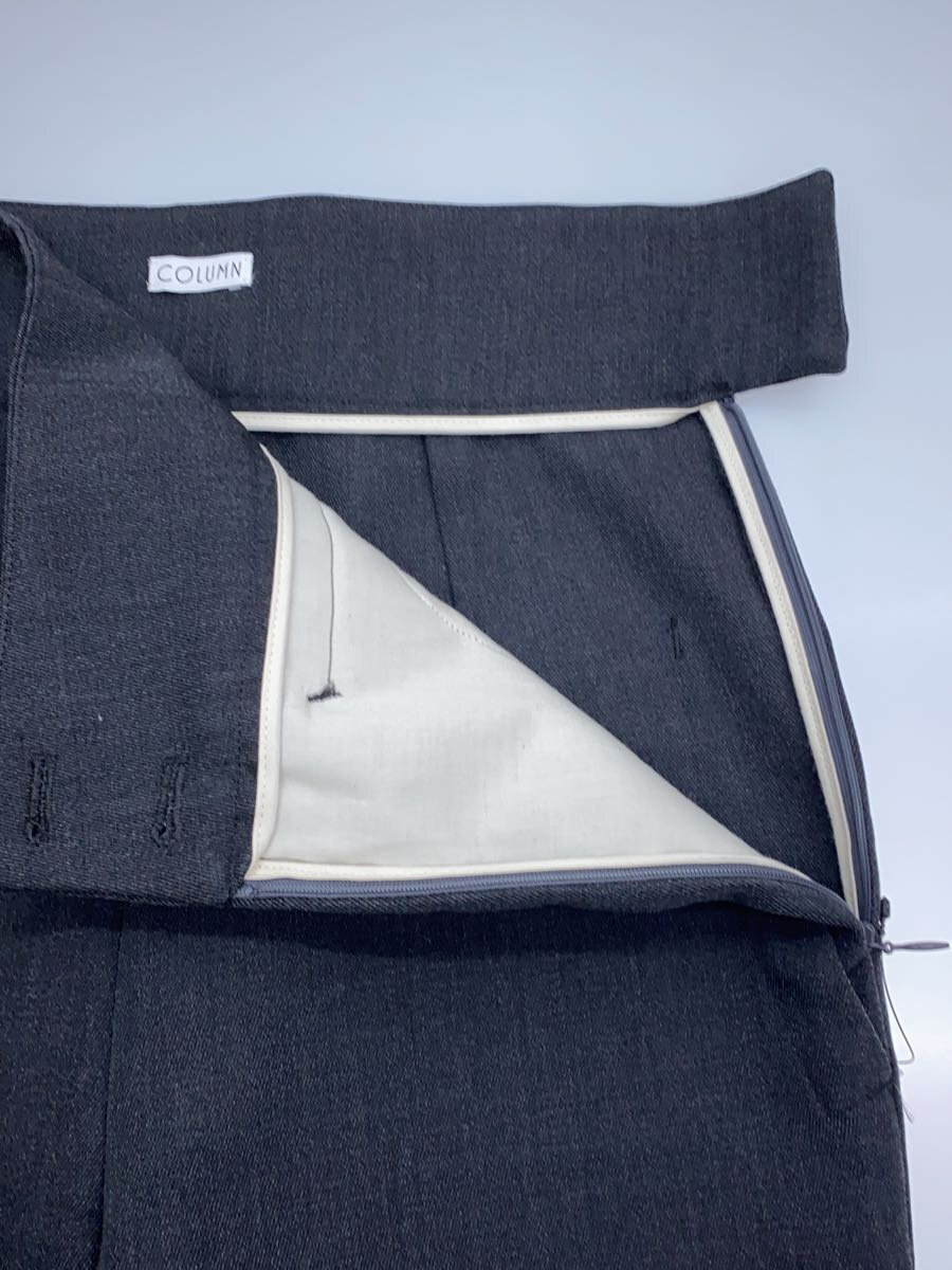 【中古】COLUMN◆ボトム/38/ウール/GRY/無地/12-140-07-080006【レディースウェア】