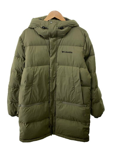 【中古】Columbia◆ロックフォールダウンジャケット/M/ナイロン/GRN/220 WE0994【メンズウェア】 【中古】Columbia◆ロックフォールダウンジャケット/M/ナイロン/GRN/220 WE0994【メンズウェア】