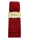 【中古】Salvatore Ferragamo◆ヴァラリボン/バレッタ/アクセサリー/--/RED/レディース【服飾雑貨他】