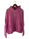 【中古】BALENCIAGA◆×adidas/22AW/Hoodie Large Fit/パーカー/L/コットン/PNK/729322//【レディースウェア】(4)