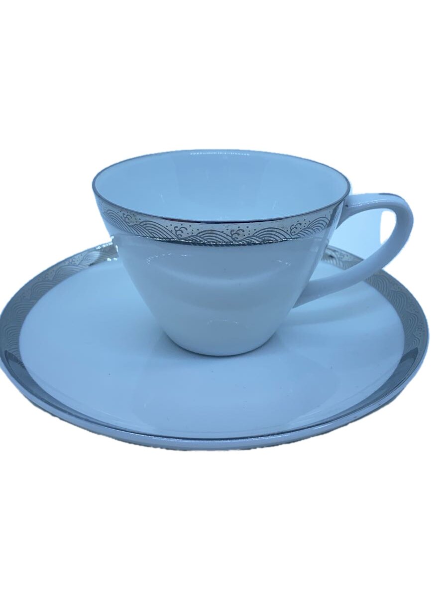 【中古】深川製磁◆カップ&ソーサー/4点セット/WHT【キッチン用品】