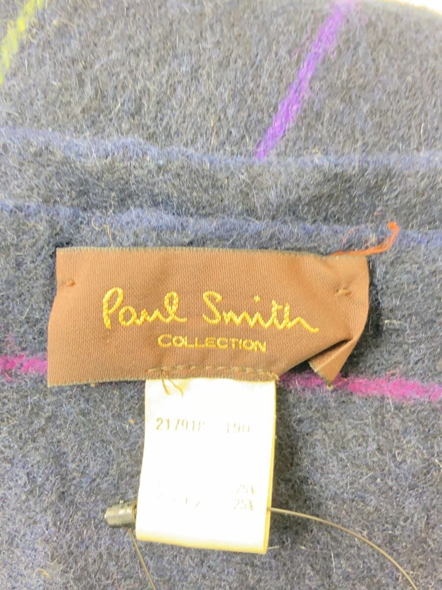 【中古】Paul Smith◆マフラー/ウール/NVY/メンズ【服飾雑貨他】 2
