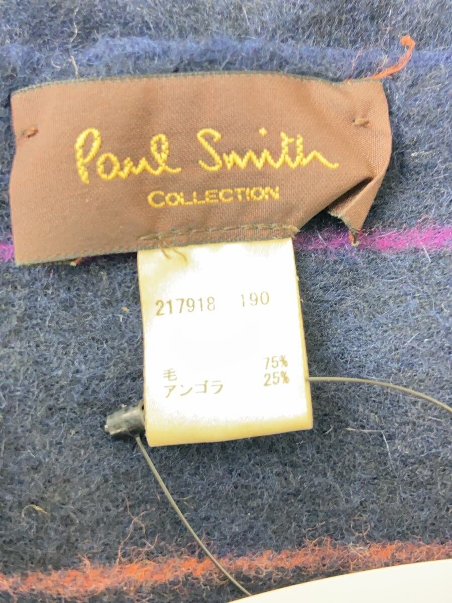 【中古】Paul Smith◆マフラー/ウール/NVY/メンズ【服飾雑貨他】 3