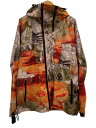 【中古】QUIKSILVER◆ウェアー/M/ORN【スポーツ】