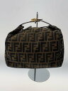 【中古】FENDI◆ハンドバッグ/--/BRW/総柄【バッグ】
