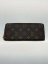 【中古】LOUIS VUITTON◆ルイヴィトン/長財布/ポルトフォイユクレマンス/M61298/モノグラム/ローズバレリーヌ//【服飾雑貨他】