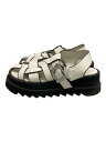 【中古】HARE◆サンダル/M/WHT【シューズ】