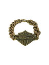 【中古】HARLEY DAVIDSON◆ブレスレット/--/GLD/メンズ【服飾雑貨他】