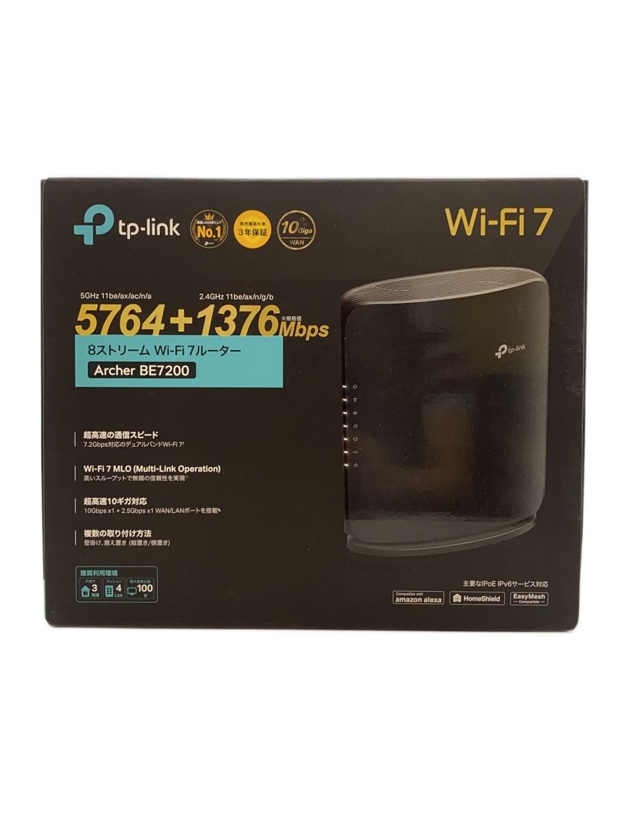 【中古】tp-link◆無線LANルーター(Wi-Fiルーター) Archer BE7200//【パソコン】
