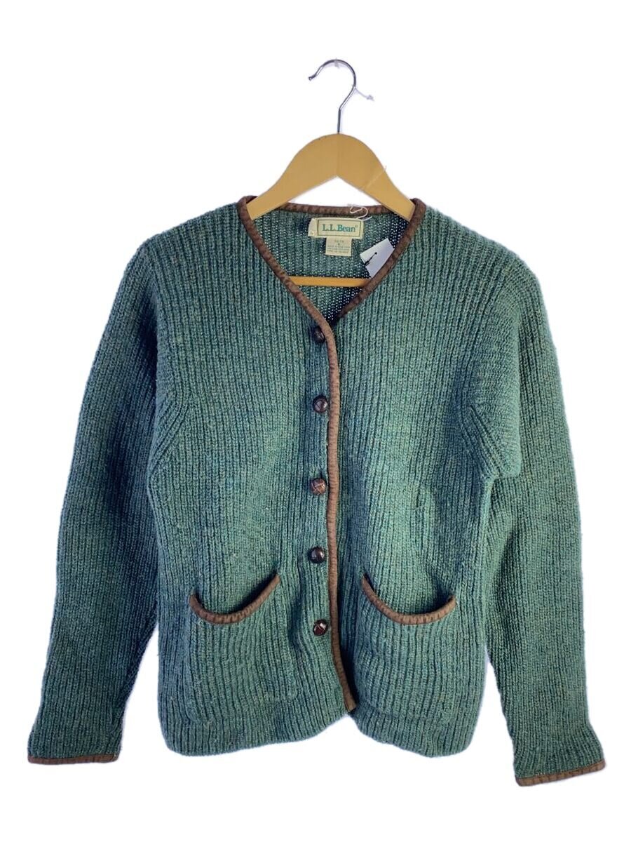 【中古】L.L.Bean◆ニット・セーター(厚手)/S/ウール/GRN【レディースウェア】