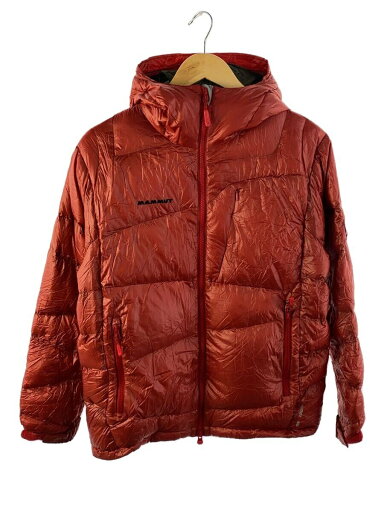 【中古】MAMMUT◆ダウンジャケット/L/ナイロン/RED/JP1010-13722//【メンズウェア】 【中古】MAMMUT◆ダウンジャケット/L/ナイロン/RED/JP1010-13722//【メンズウェア】