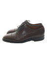 【中古】Alden◆Alden/ドレスシューズ/UK8.5/ブラウン/レザー/920【シューズ】