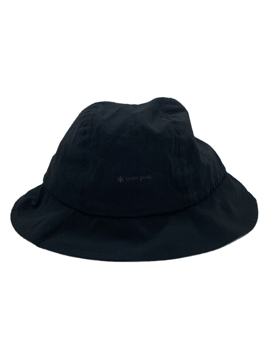 【中古】snow peak◆Quick Dry Hat/ハット/ONEサイズ/ポリエステル/BLK/AC-22SU016【服飾雑貨他】