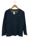 【中古】BURBERRY BLACK LABEL◆長袖Tシャツ/3/コット