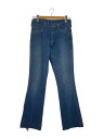 【中古】WRANGLER◆ブーツカットパンツ/--/デニム/BLU/TALONジッパー【メンズウェア】(4)