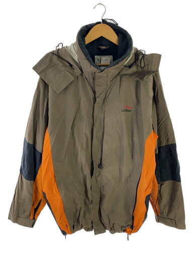 【中古】L.L.Bean◆00S/Thinsulate/オレンジ切替ナイロンジャケット/L/ナイロン/BEG/無地/0CR14【メンズウェア】 【中古】L.L.Bean◆00S/Thinsulate/オレンジ切替ナイロンジャケット/L/ナイロン/BEG/無地/0CR14【メンズウェア】