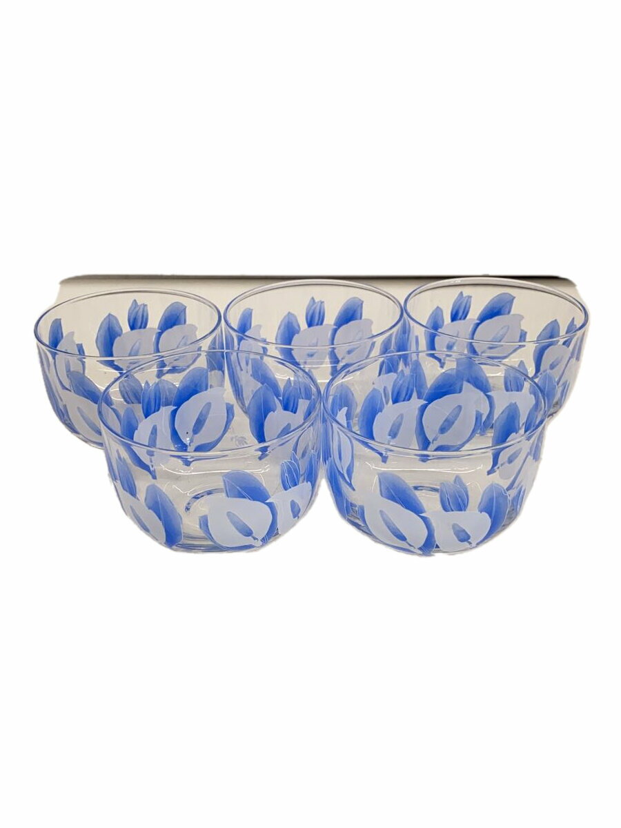 【中古】香蘭社◆湯呑/5点セット/BLU【キッチン用品】