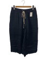 【中古】Rick Owens◆19AW/Drawstring Karloff Shorts/38/--/BLK/無地/ru19F4387【メンズウェア】