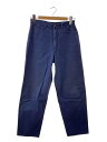 【中古】COMME des GARCONS HOMME◆80~90s/ボトム/M/コットン/NVY/無地/HP-02025M【メンズウェア】
