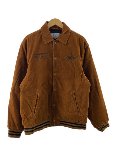 【中古】Carhartt◆Rugged Letterman Jacket/ジャケット/M/コーデュロイ/BRW【メンズウェア】 【中古】Carhartt◆Rugged Letterman Jacket/ジャケット/M/コーデュロイ/BRW【メンズウェア】