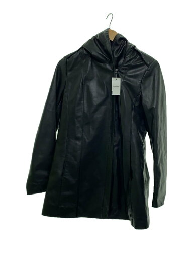 【中古】レザージャケット・ブルゾン/M/羊革/BLK/1120【レディースウェア】 【中古】レザージャケット・ブルゾン/M/羊革/BLK/1120【レディースウェア】