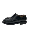 【中古】Paraboot◆ドレスシューズ/US6.5/ブラック/レザー【シューズ】