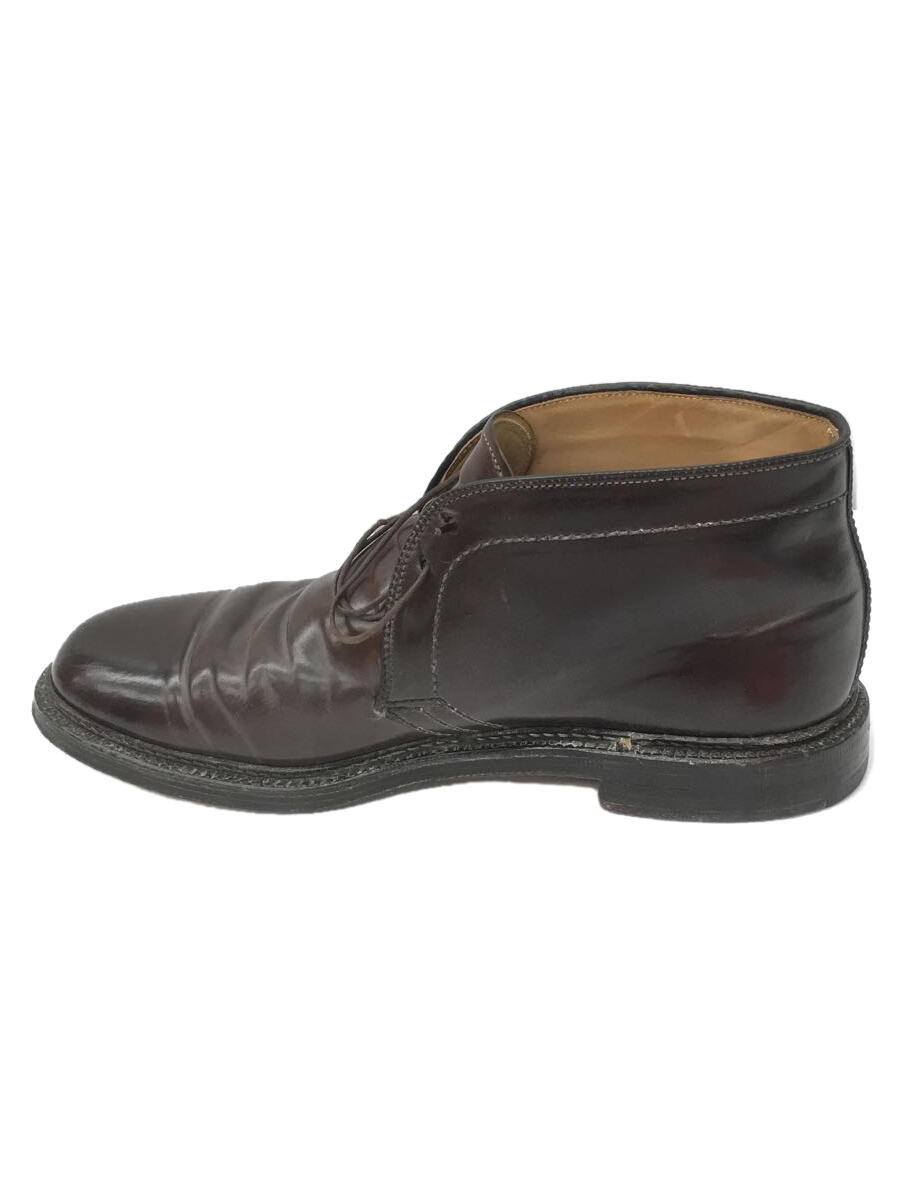 【中古】Alden◆シューズ/UK8.5/BRW/レザー//【シューズ】