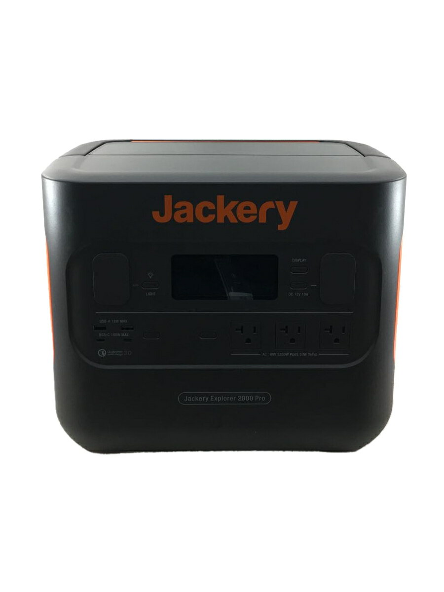 【中古】jackery/ビジュアルその他/JE-2000A【家電・ビジュアル・オーディオ】