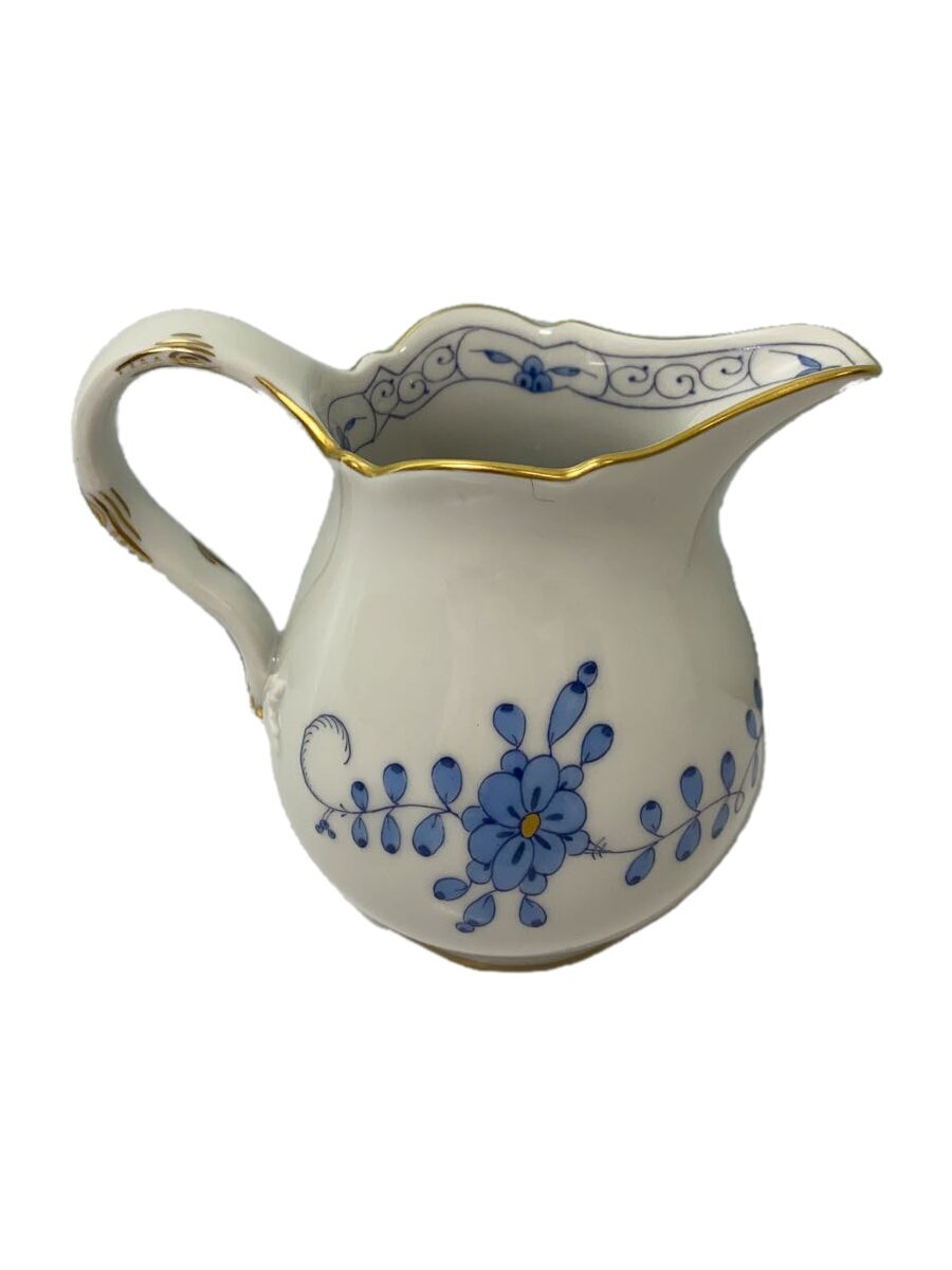 【中古】Meissen◆ミルクポット/BLU/インディアンミドルブルー/インド華【キッチン用品】