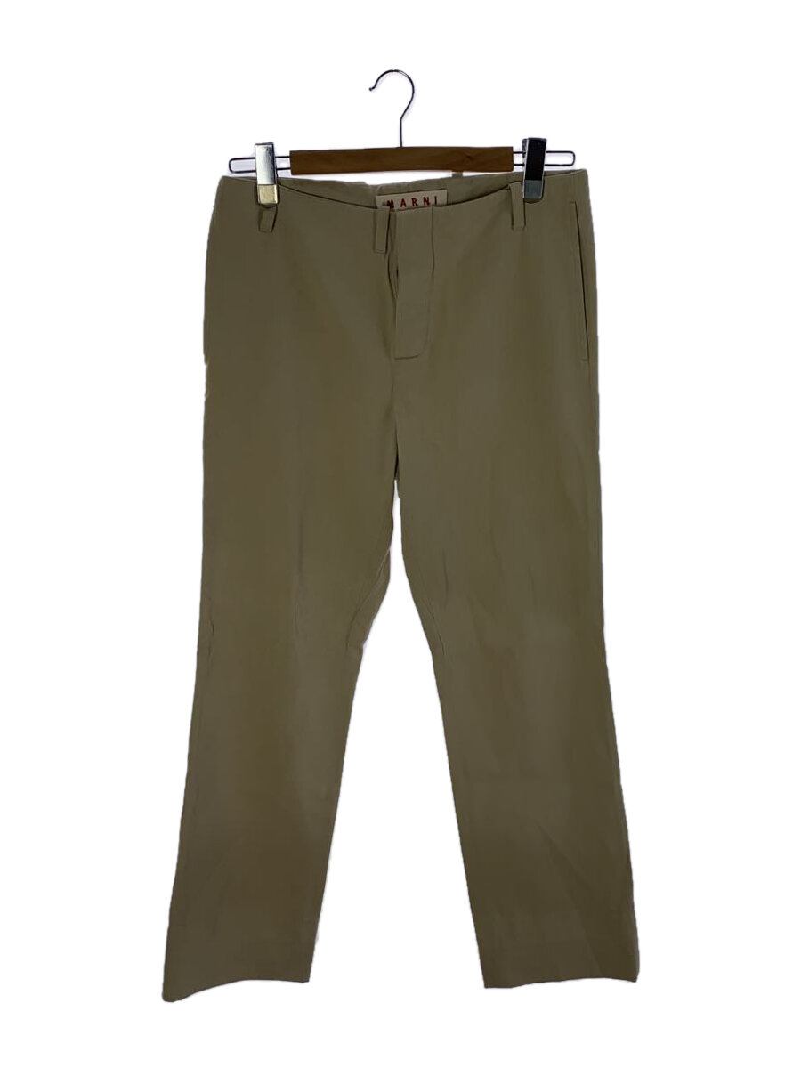 【中古】MARNI◆ボトム/46/コットン/ベージュ/無地//【メンズウェア】