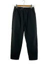 【中古】TEATORA◆WALLET PANTS SOLOMODULE/ボトム/3/ポリエステル/BLK/tt-004-SM【メンズウェア】