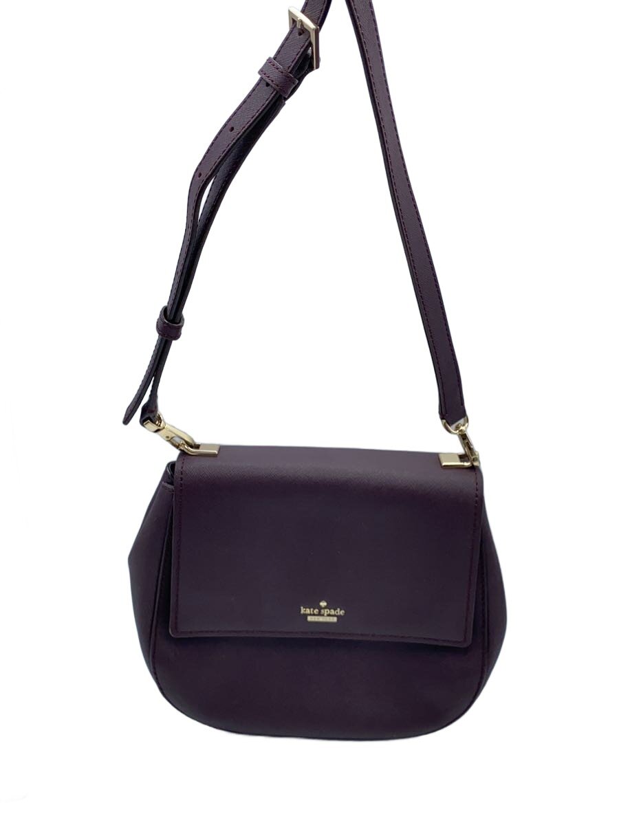 KATE SPADE - 【中古】kate spade new york◆ショルダーバッグ/レザー/PUP/PXRU6912【バッグ】