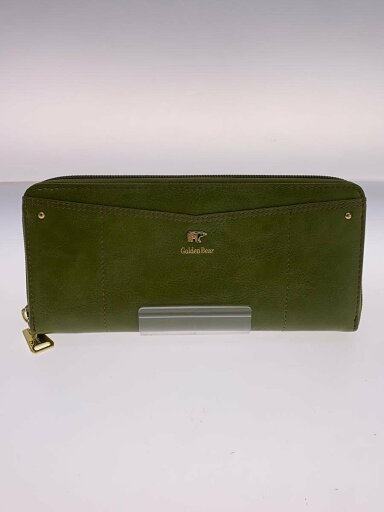 【中古】GOLDEN BEAR◆長財布/PVC/GRN/無地/レディース【服飾雑貨他】 【中古】GOLDEN BEAR◆長財布/PVC/GRN/無地/レディース【服飾雑貨他】