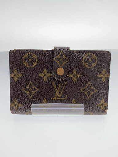 【中古】LOUIS VUITTON◆ポルト・フォイユ・ヴィエノワ_モノグラム・キャンバス_BRW/PVC/BRW/レディース【服飾雑貨他】 【中古】LOUIS VUITTON◆ポルト・フォイユ・ヴィエノワ_モノグラム・キャンバス_BRW/PVC/BRW/レディース【服飾雑貨他】