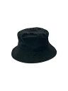 【中古】Newhattan◆バケットハット/FREE/コットン/BLK/メンズ/wp09-c03【服飾雑貨他】(4)