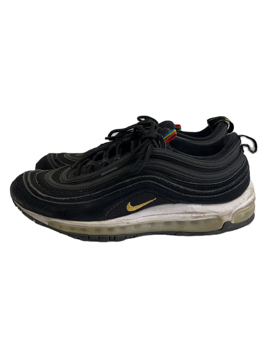 【中古】NIKE◆AIR MAX 97 QS_エアマックス97/28cm/BLK【シューズ】