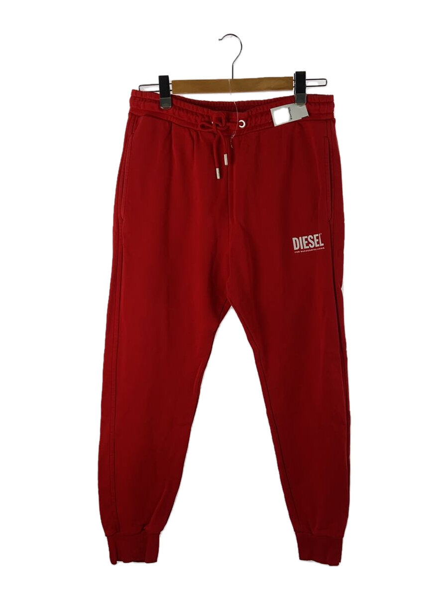 【中古】DIESEL◆P-TARY-ECOLOGO/L/コットン/RED/無地【メンズウェア】