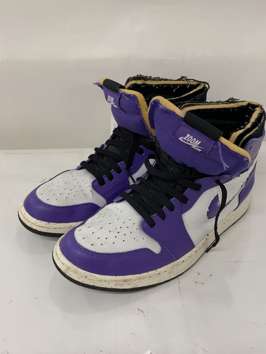 【中古】NIKE◆AIR JORDAN 1 ZOOM AIR CMFT_エアジョーダン 1 ズーム コンフォート/28.5cm/PU【シューズ】