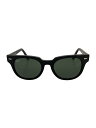 【中古】Ray-Ban◆サングラス/ウェリントン/プラスチック/BLK...(4)