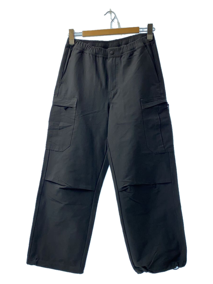 【中古】THE NORTH FACE◆HIKERS CARGO PANT_ハイカーズカーゴパンツ/L/ナイロン/GRY/無地【レディースウェア】