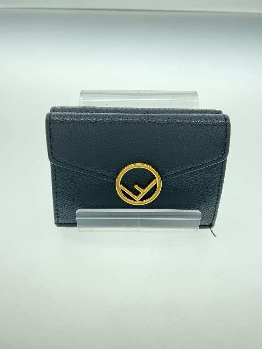 【中古】FENDI◆3つ折り財布/レザー/B