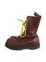 【中古】Dr.Martens◆size:5/レースアップブーツ/--/BRD【シューズ】