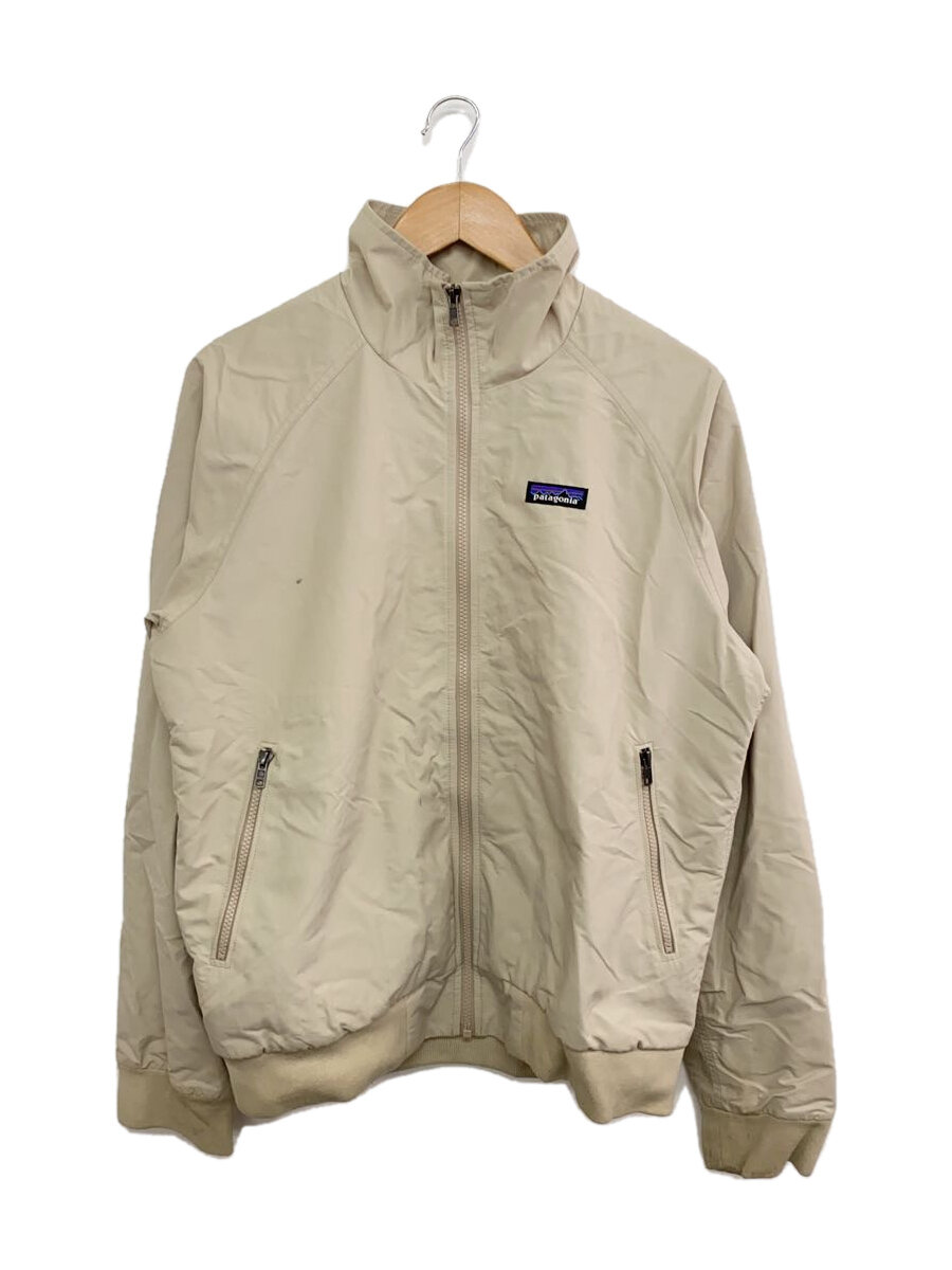 【中古】patagonia◆バギーズ・ジャケット_ホワイト/M/ナイロン/WHT/無地【メンズウェア】