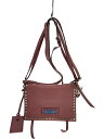【中古】PRADA◆ショルダーバッグ/レザー/ピンク/1BD082【バッグ】(4)